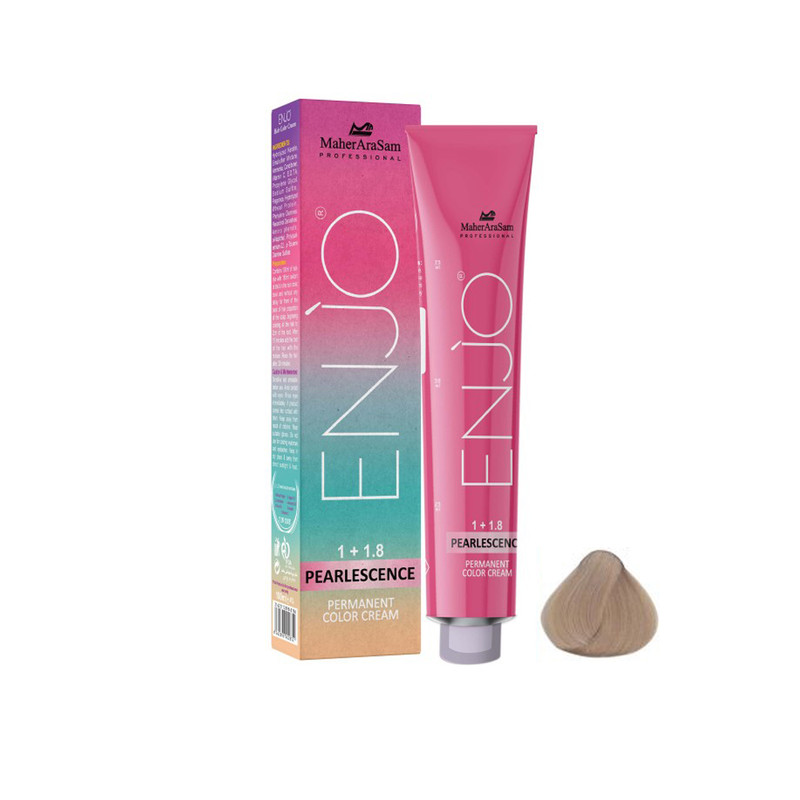 رنگ مو انجو سری طبیعی شماره N9 حجم 100 میلی لیتر رنگ بلوند خیلی روشن