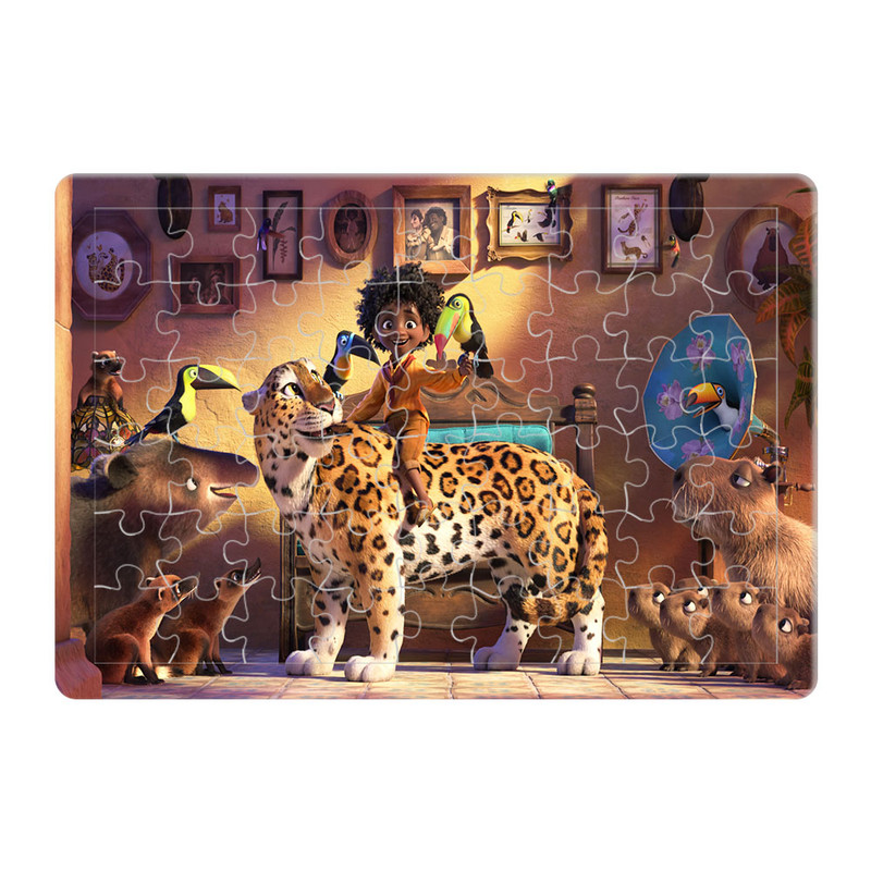 پازل 54 تکه هومرو مدل طرح انیمیشن انکانتو مدل PL08