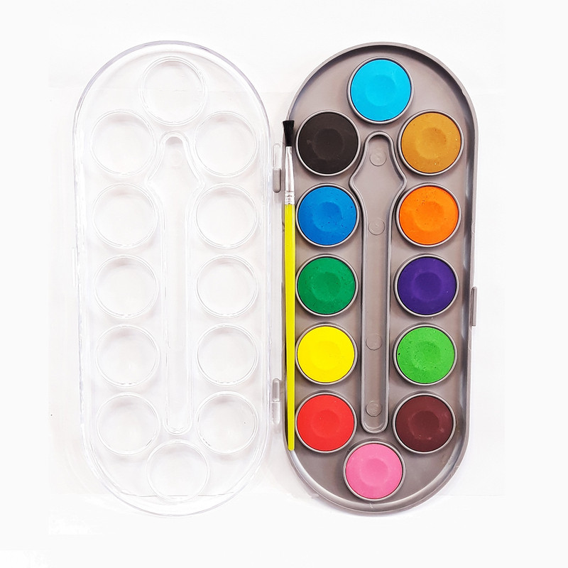 آبرنگ 12 رنگ لوکی کد 8412