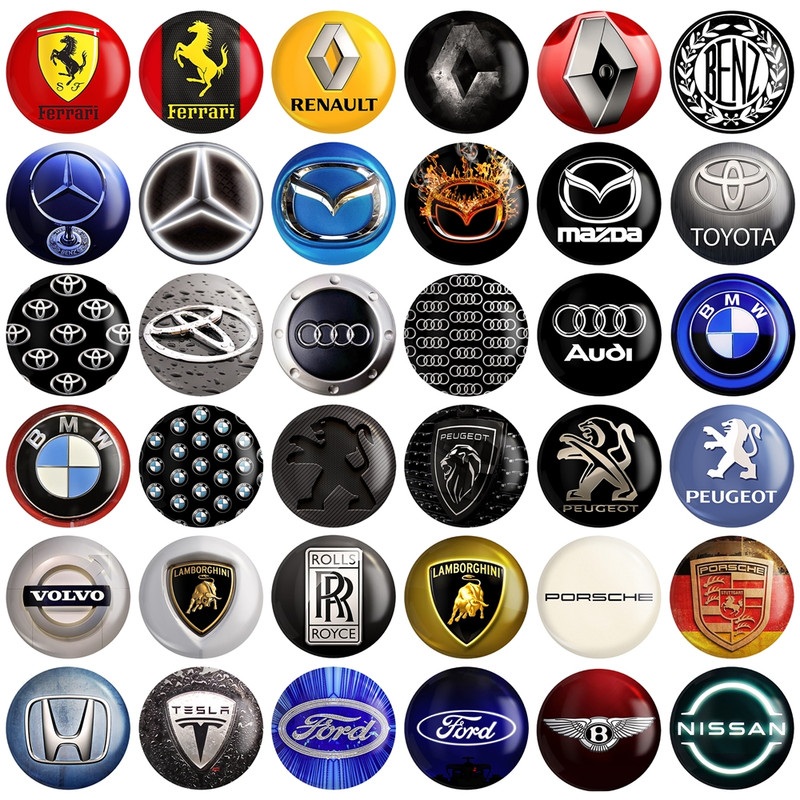 پیکسل خندالو طرح لوگو ماشین های خارجی کد 152 مدل بزرگ مجموعه 36 عددی