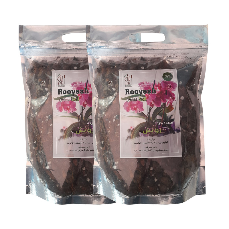خاک ارکیده رویش مدل G23 حجم 3 لیتر بسته 2 عددی
