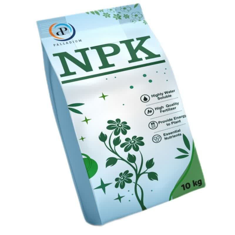 کود دوازده دوازده سی و شش پالادیوم مدل NPK 12-12-36 وزن ده کیلوگرم