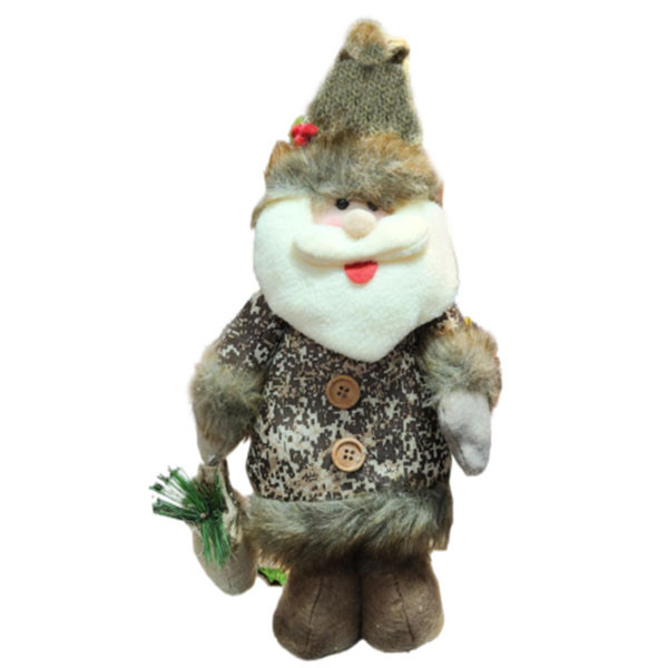 عروسک مدل بابانوءل کد 21 ارتفاع 30 سانتی متر