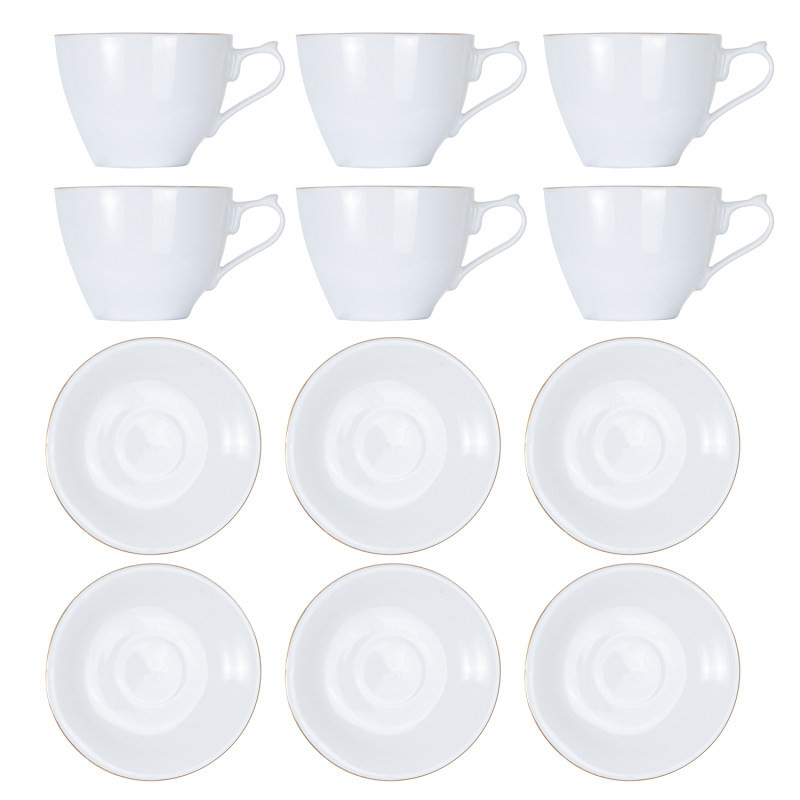 ست فنجان و نعلبکی 12 پارچه لونژ مدل 882