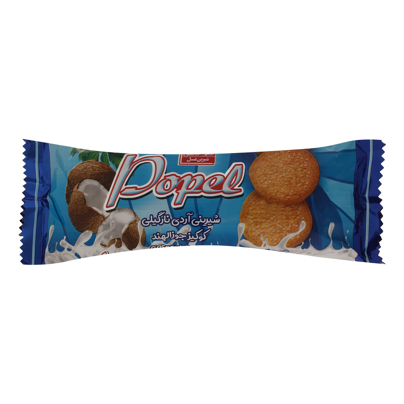 بیسکویت نارگیل شکری پاپل شیرین عسل - 80 گرم