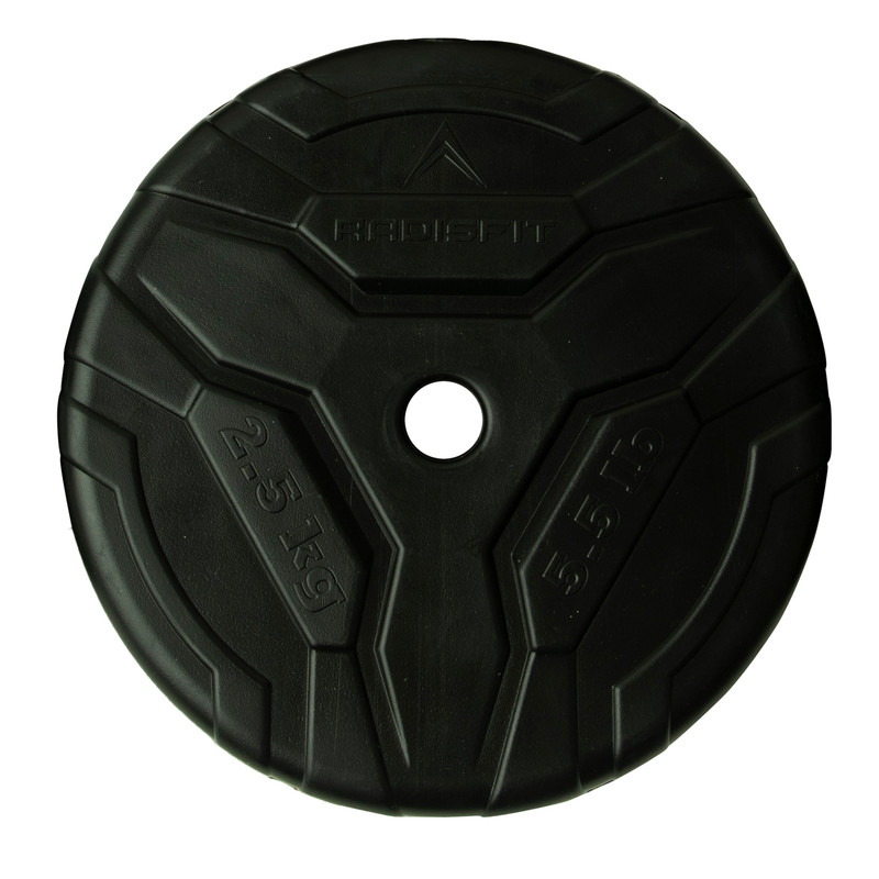 وزنه هالتر رادیس فیت مدل 254 وزن 2.5 کیلوگرم