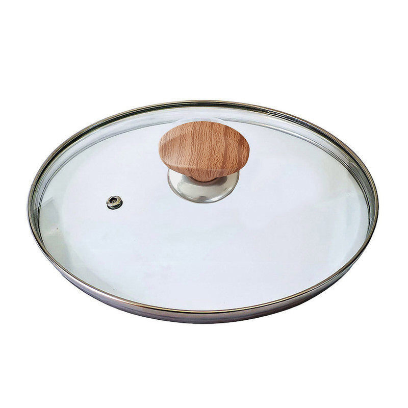 درب قابلمه و تابه طرح چوب سایز 26