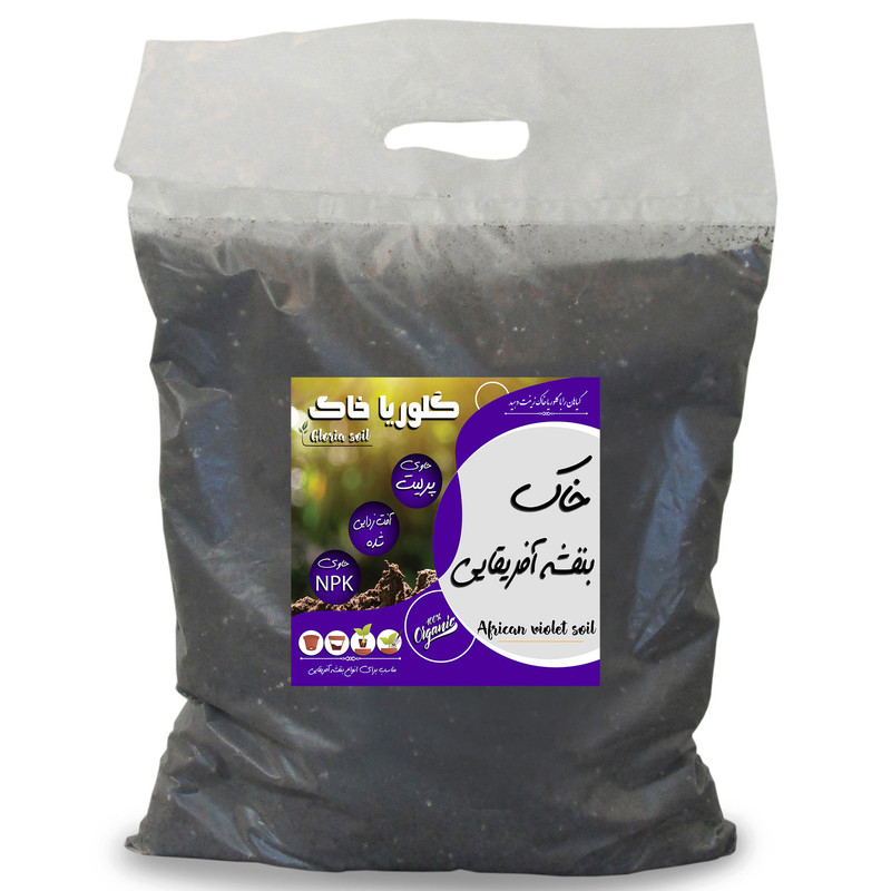خرید و قیمت خاک بنفشه آفریقایی گلوریا مدل 10Lr وزن 5 کیلوگرم