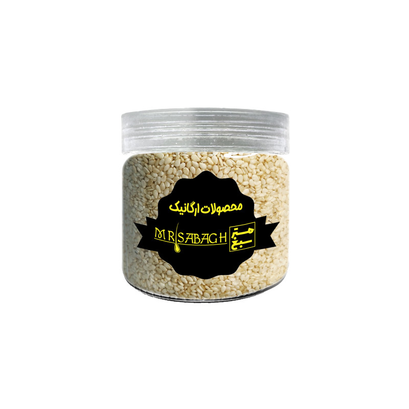 کنجد سفید ممتاز مسترسبغ - 200 گرم