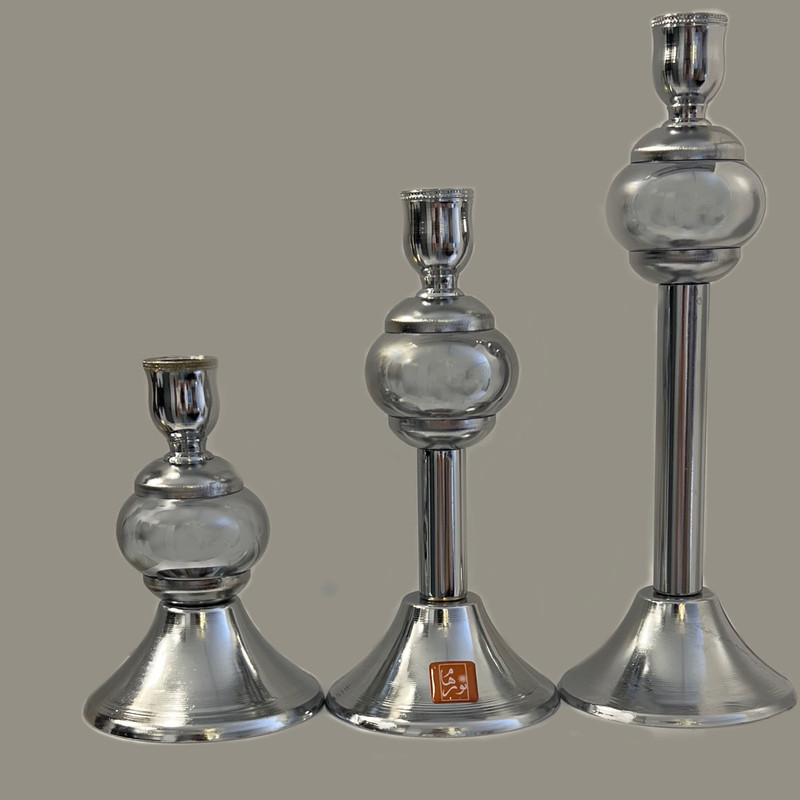 شمعدان نورهام مدل 123-60-5-10 مجموعه 3 عددی