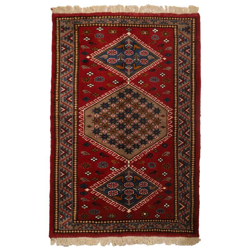 فرش دستباف دو متری مدل خراسان کد 40201139