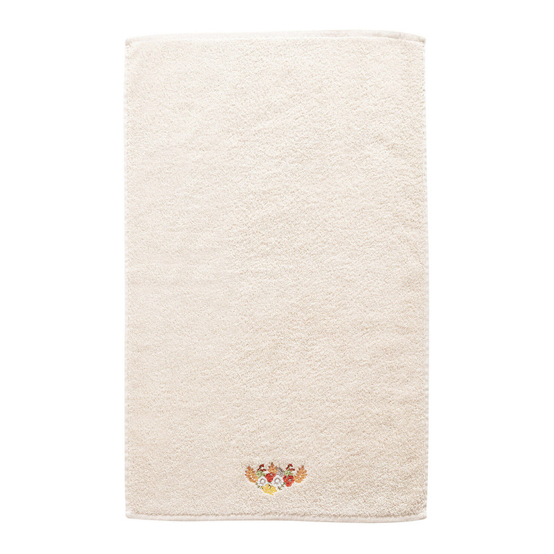 حوله ال سی دابلیو هوم مدل Kırmızı cicek سایز 50x80 سانتی متر