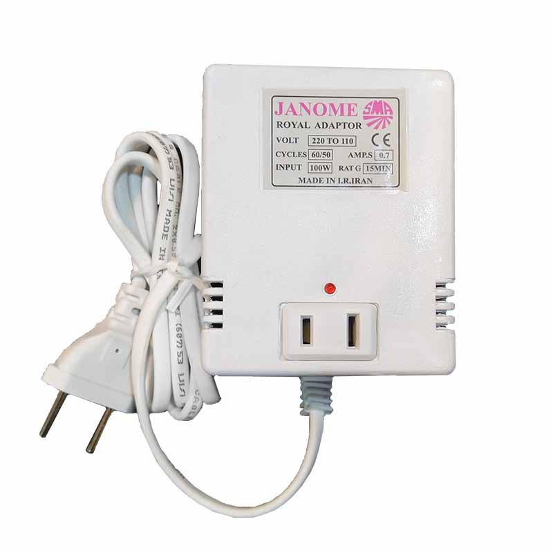 خرید و قیمت آداپتور تبدیل برق 220 به 110 ولت مدل ژانومه