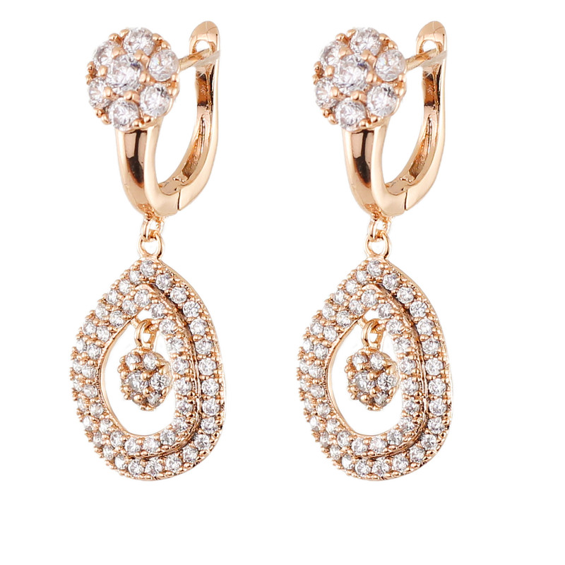 گوشواره زنانه ژوپینگ مدل AAC776