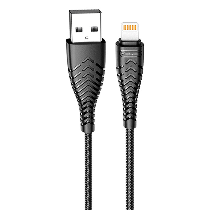 خرید و قیمت کابل تبدیل USB به لایتنینگ وگر مدل VGR44 طول 1 متر