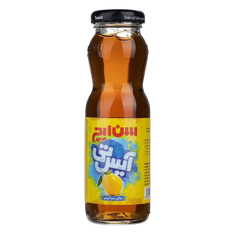 خرید و قیمت نوشیدنی چای سرد سن ایچ با طعم لیمو مقدار 200 میلی لیتر