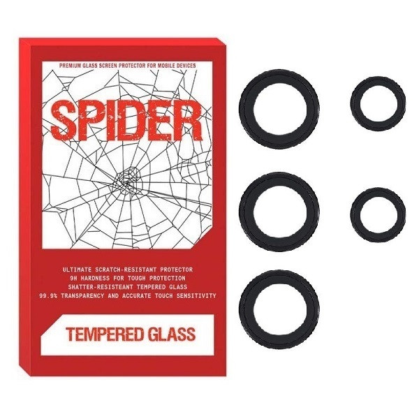 محافظ لنز دوربین اسپایدر مدل RNG مناسب برای گوشی موبایل سامسونگ Galaxy S23 Ultra