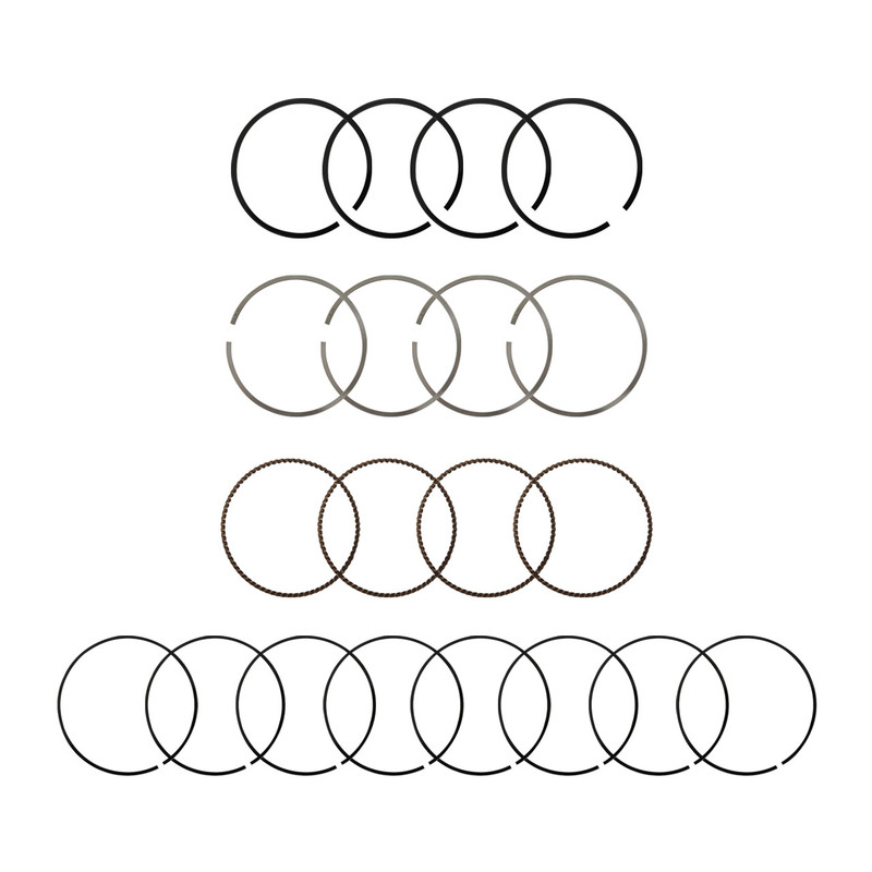 خرید و قیمت رینگ پیستون موتور ای کیو بی پی مدل 1004030GK030ZJ مناسب برای جک S3 بسته 20 عددی