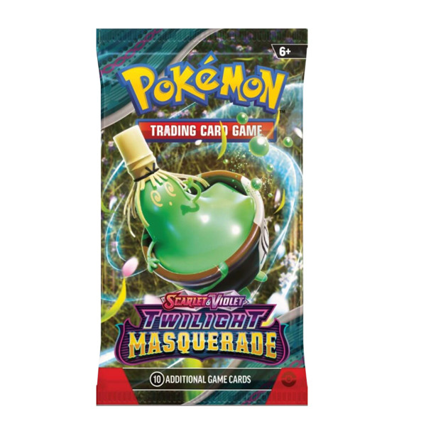 بازی فکری شرکت پوکمن اینترنشنال مدل Scarlet and Violet بسته 10 عددی