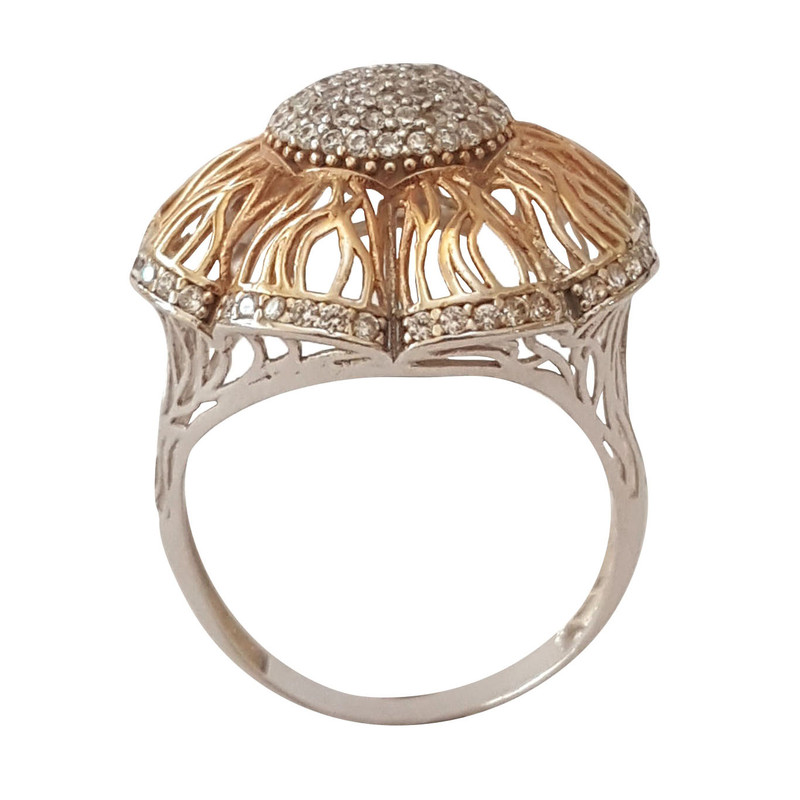 خرید و قیمت انگشتر نقره زنانه مدل AMT_R054