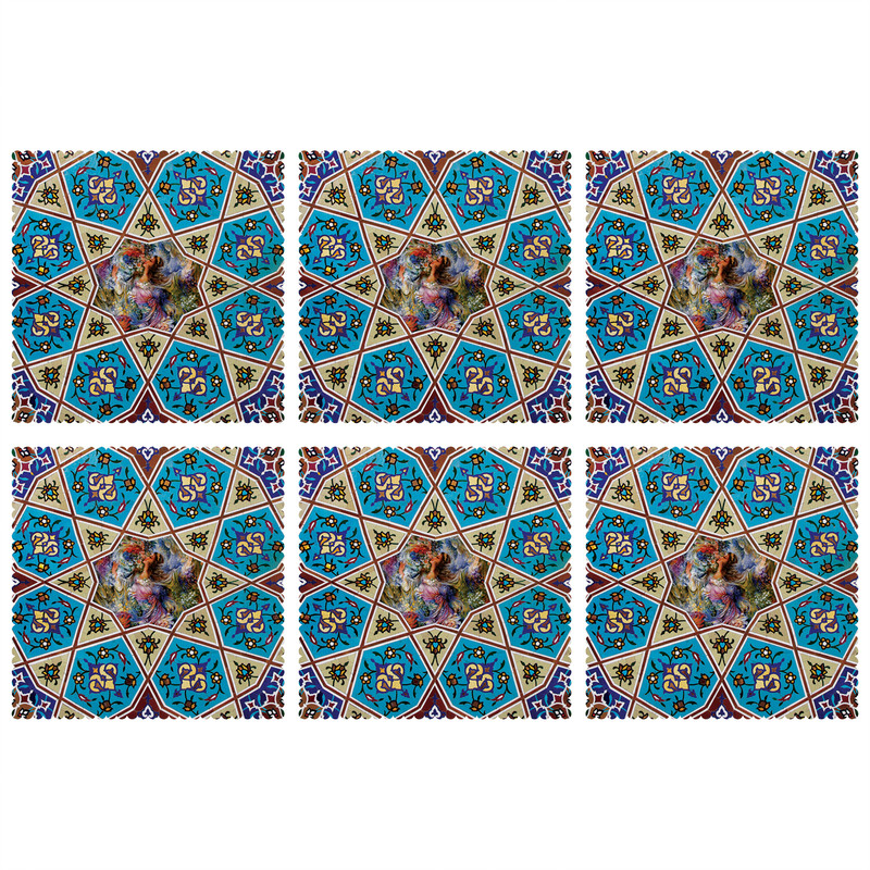 خرید و قیمت زیربشقابی مدل U1-42409 بسته 6 عددی