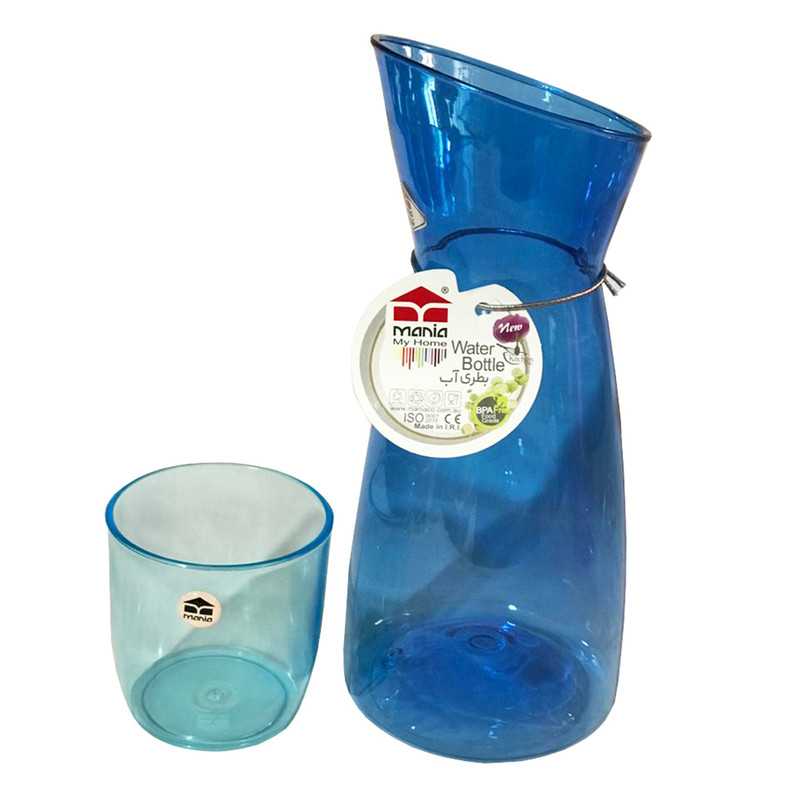 بطری مانیا مدل 1066 به همراه لیوان