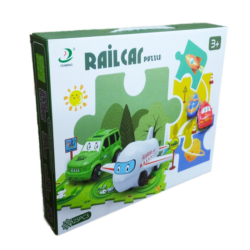 بازی آموزشی مدل پازل مسیر خودرو