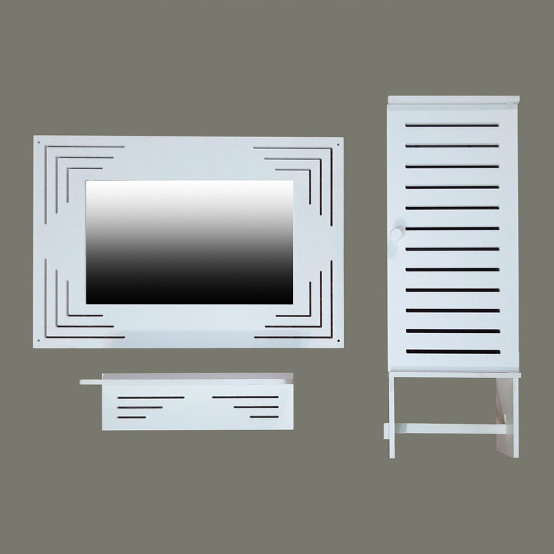 خرید و قیمت ست سرویس بهداشتی سه پارچه خونه خاص مدل خطی