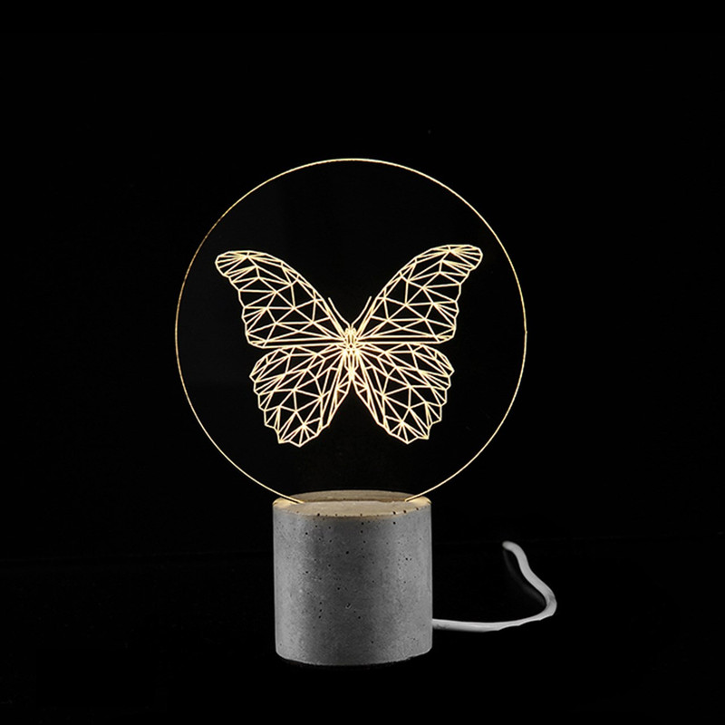 چراغ خواب دکوراتیو پلاس مدلAC-033