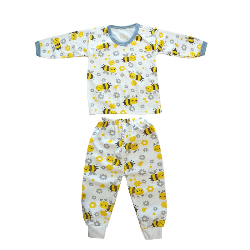 ست تی شرت و شلوار نوزادی مدل آرامیس کد 1404