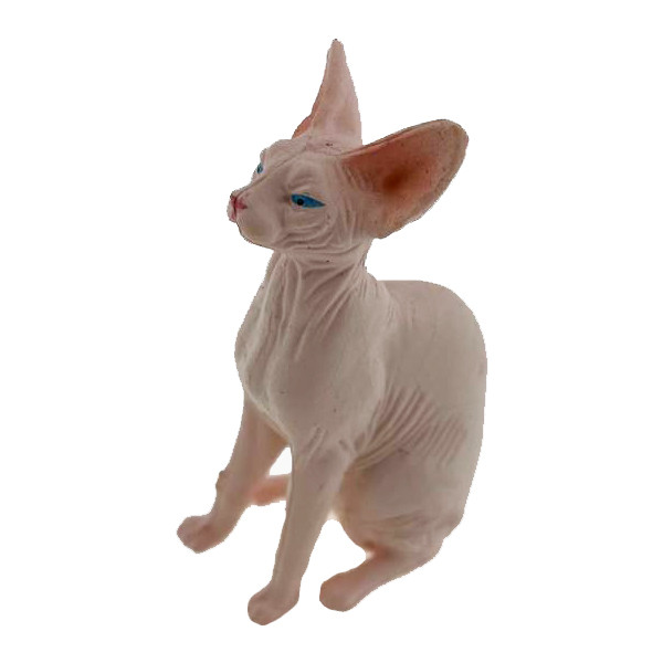 خرید و قیمت فیگور مدل گربه بدون مو طرح Hairless Cat