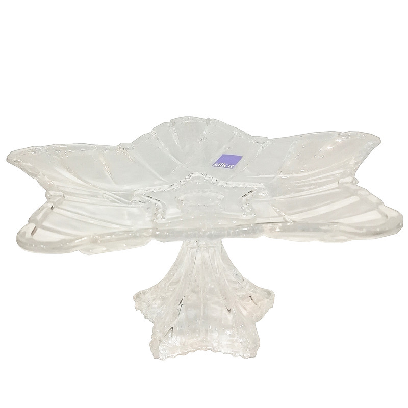 خرید و قیمت شیرینی خوری پایه دار سیلیکا مدل skymark