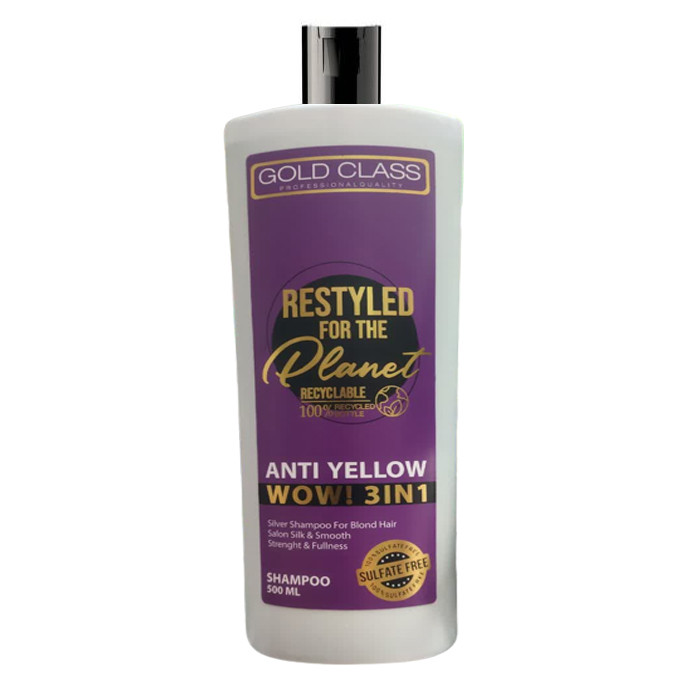 خرید و قیمت شامپو مو گلد کلس مدل Restyled حجم 500 میلی لیتر