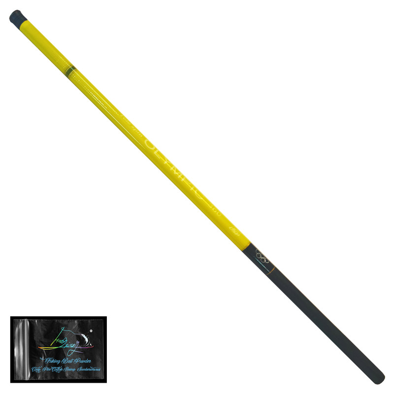 چوب ماهیگیری او اس پی مدل Olympic 3.60 به همراه پک طعمه هونگ ژیانگ