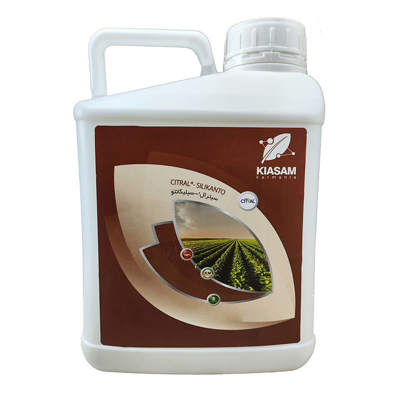 کود سیلیکات پتاسیم کیاسم مدل سیلیکانتو حجم 5 لیتر