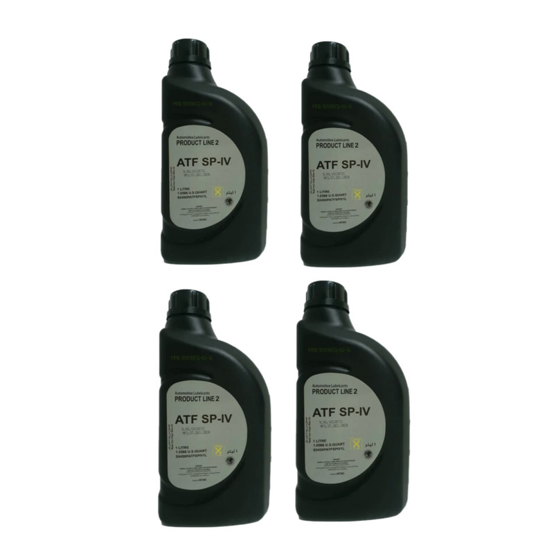 روغن گیربکس موبیس مدل ATF SP-IV حجم یک لیتر مجموعه 4 عددی