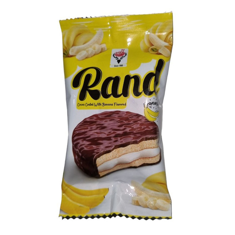 والس موزی با روکش شکلات آدرین - 21 گرم بسته 30 عددی