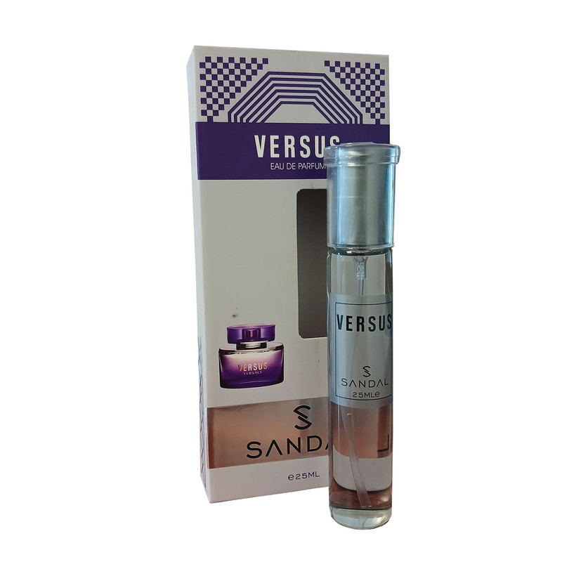 عطر جیبی مردانه صندل مدل VERSUS حجم 25 میلی لیتر