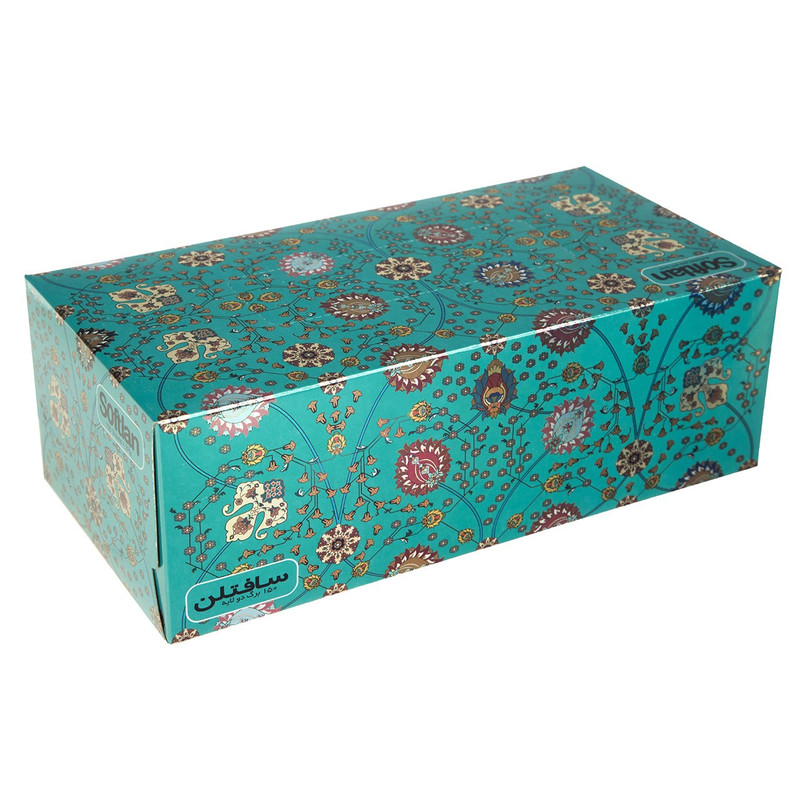 دستمال کاغذی 150 برگ سافتلن مدل Shah Abbasi