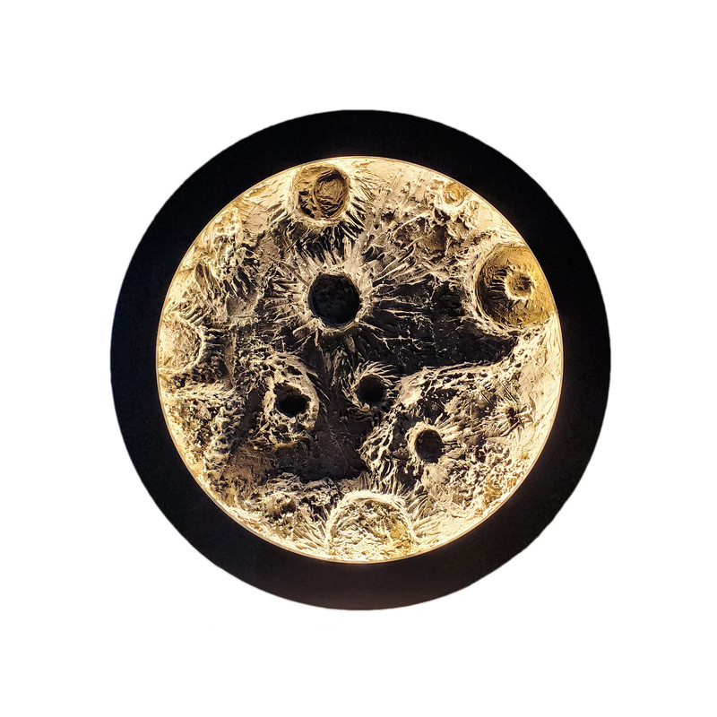 تابلو نوری مدل ماه برجسته