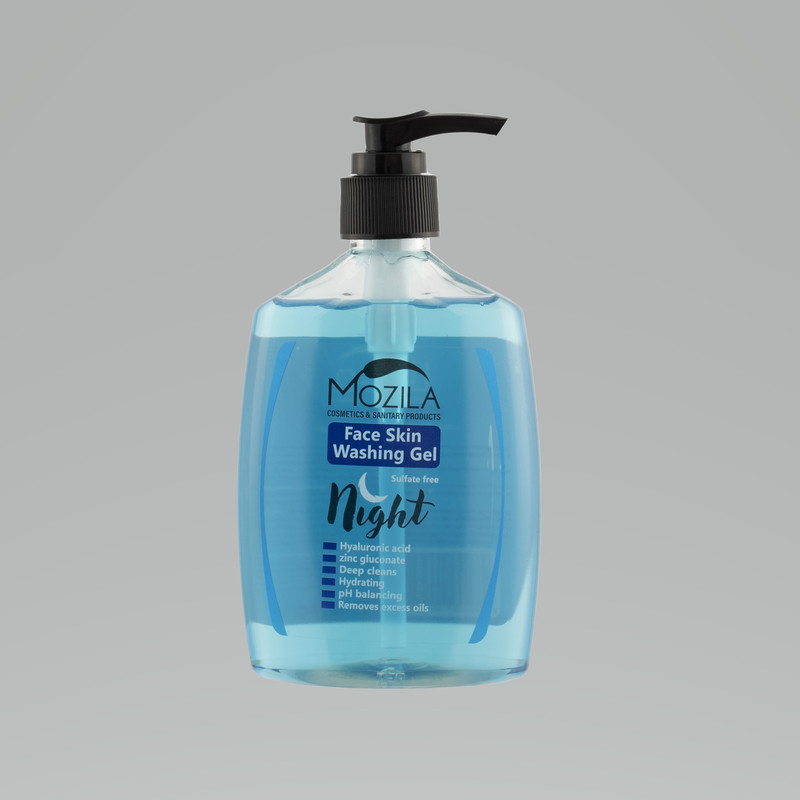خرید و قیمت ژل شستشوی صورت موزیلا مدل هیالورونیک اسید و زینک گلوکونات حجم 300 میلی لیتر