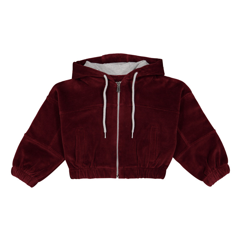 سویشرت نوزادی پیانو مدل 10279 رنگ قرمز