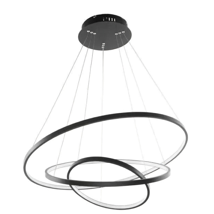 لوستر آویز شاهان تک مدل three circles