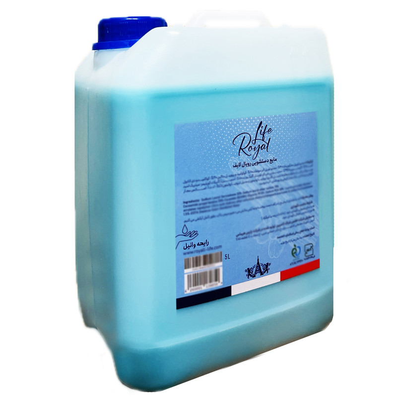 مایع دستشویی رویال لایف مدل وانیل حجم 5 لیتر