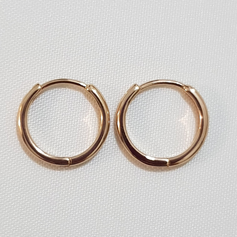 خرید و قیمت گوشواره زنانه ژوپینگ مدل حلقه ای ساده 410