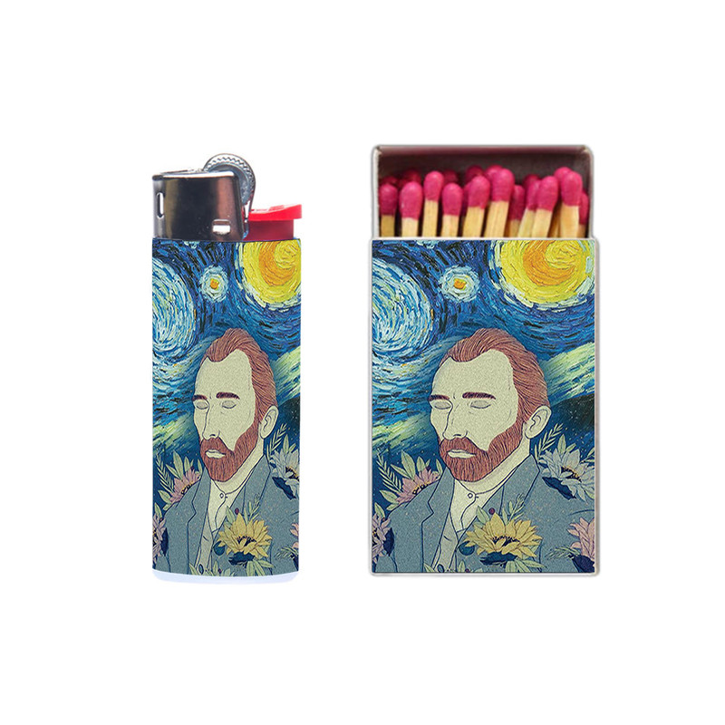 فندک مدل ونگوک کد 727 به همراه کبریت