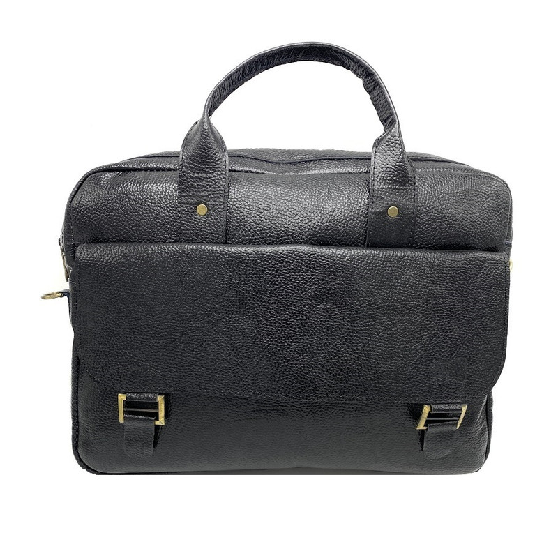 کیف اداری مردانه مدل دو دسته سرخانه دار AL38B