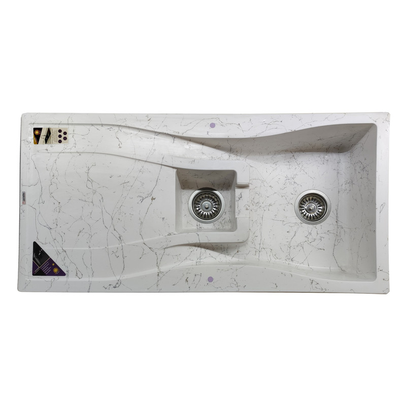 خرید و قیمت سینک ظرفشویی پارادایز مدل TURKEY151- WGS توکار