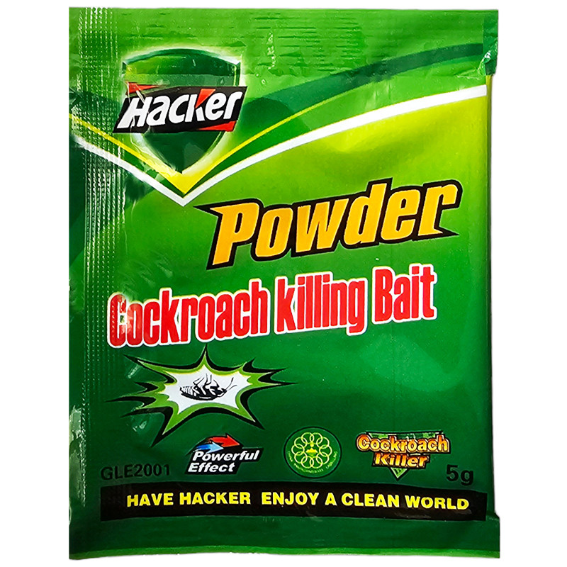 پودر حشره کش هکر مدل S.01 وزن 5 گرم مجموعه 50 عددی