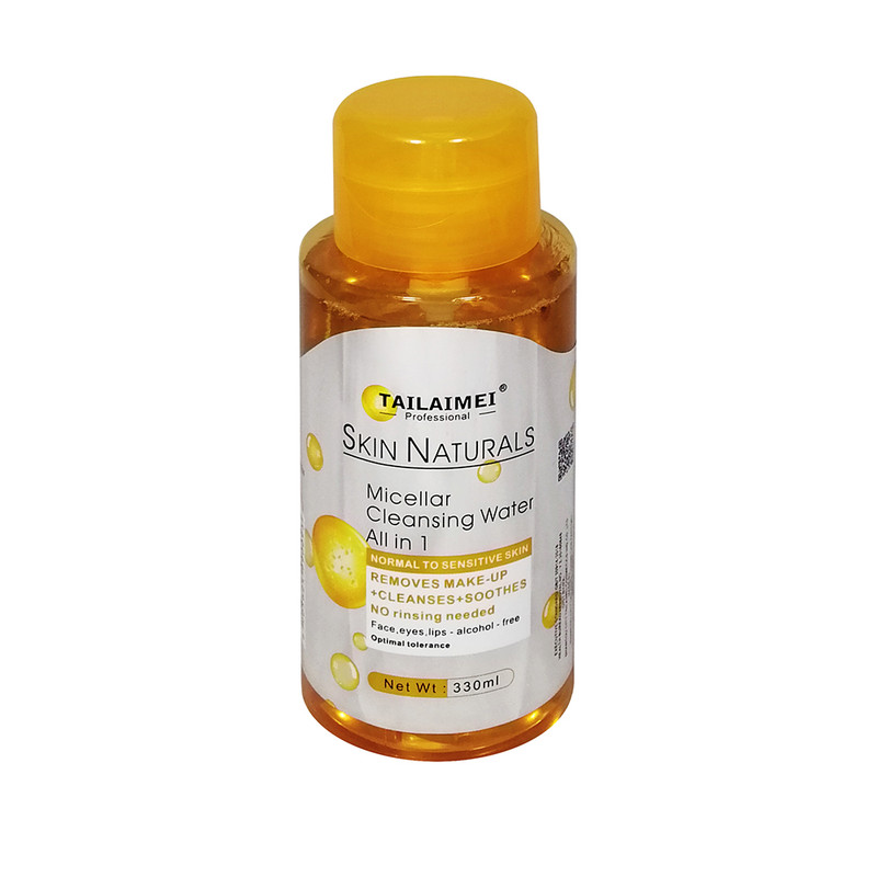 پاک کننده آرایش صورت تایلامی مدل Skin Naturals حجم 330 میلی لیتر